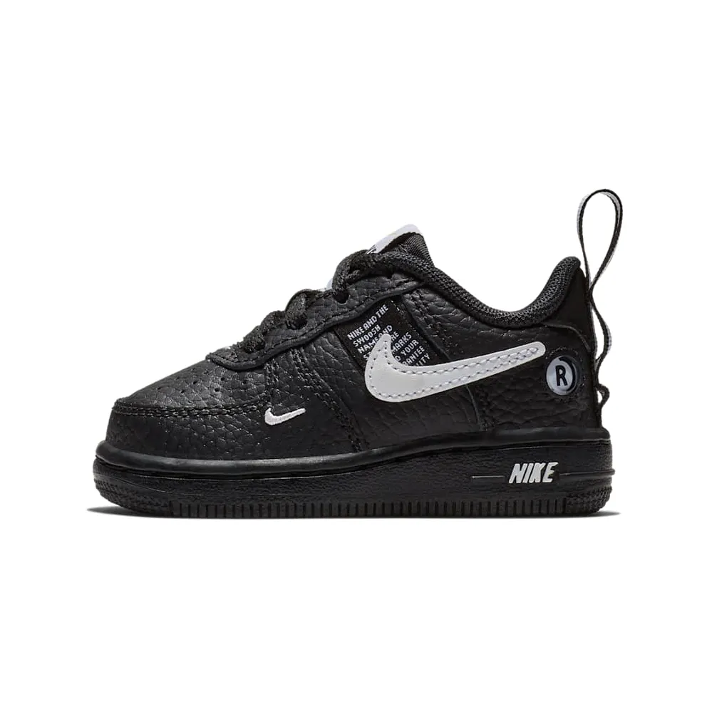 Nike Air Force 1 Low Utility Black White (TD)