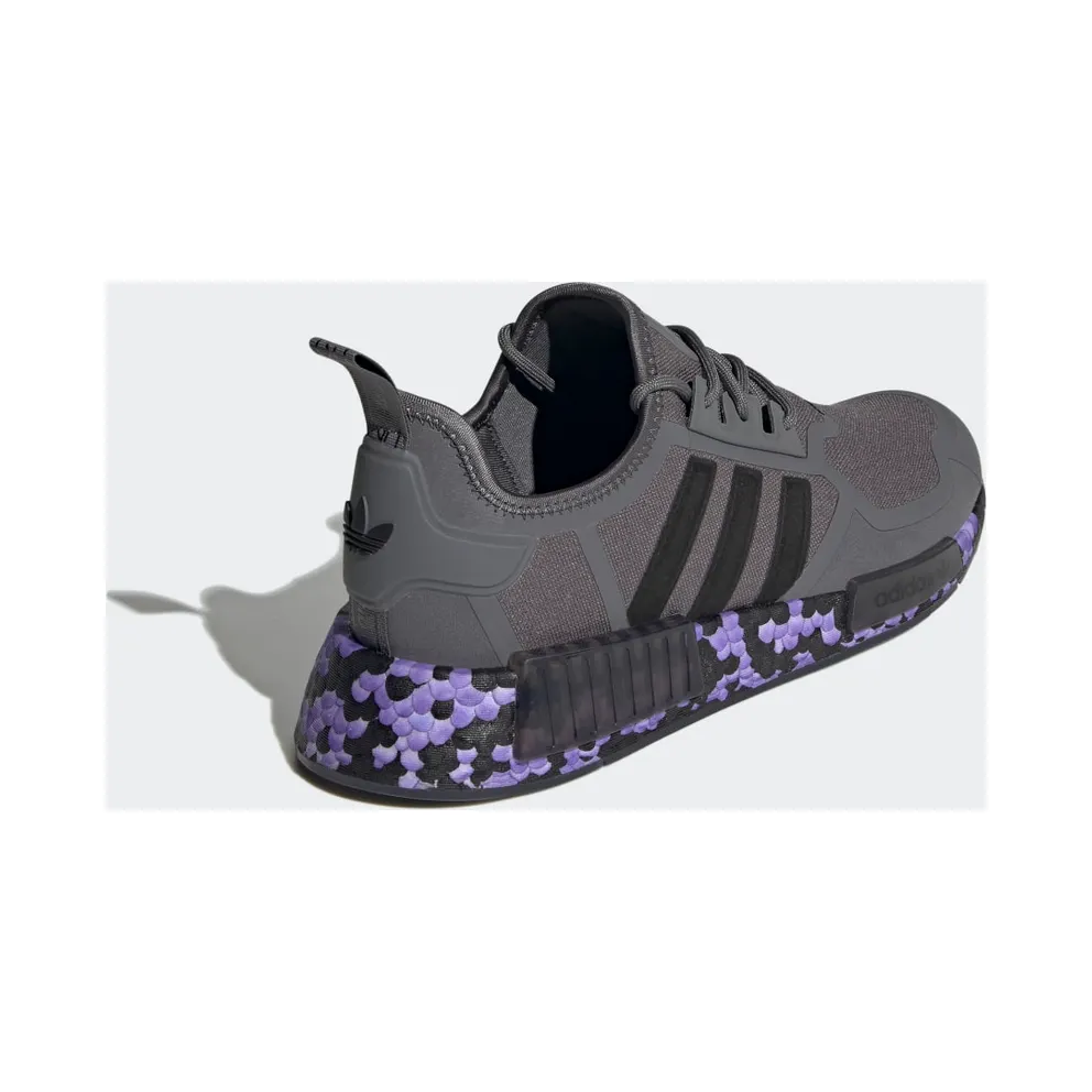 Adidas NMD_R1 Grey Five / Core Black / Purple Rush (GW5636)