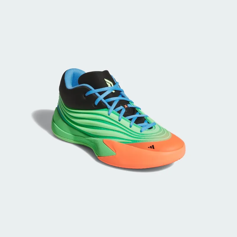 Adidas Dame X Lime Burst / Signal Coral / Blue Burst (KI5949)
