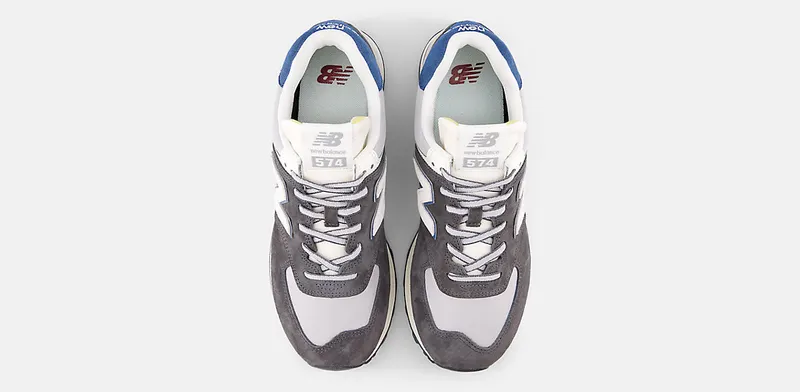 New Balance 574 Black Cement Rain Cloud Royal (U574NVE)