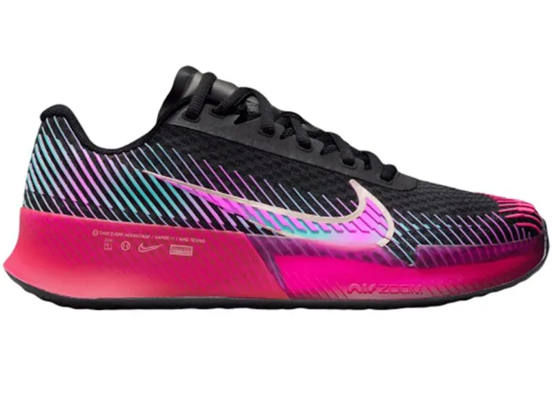 Nike Court Air Zoom Vapor 11 HC PRM Black Fireberry Fierce Pink (FD6694-001)