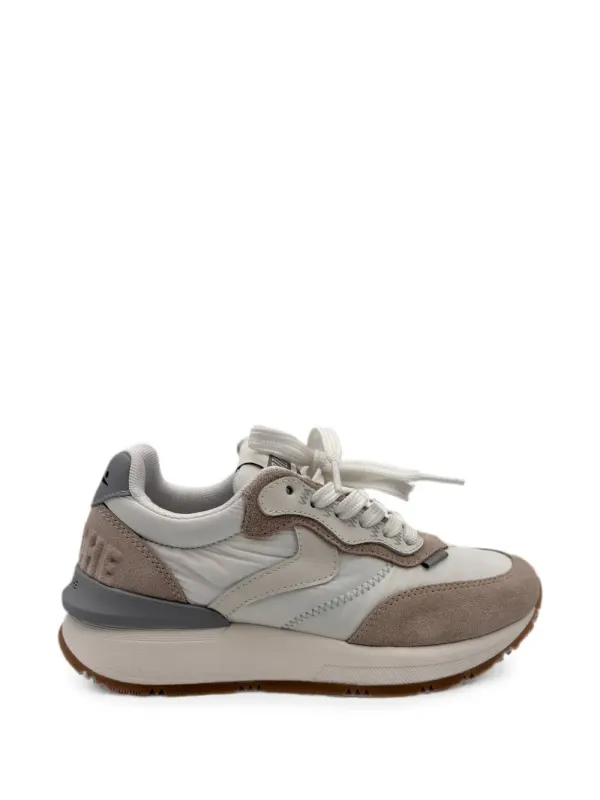 Voile Blanche Qwark Hype sneakers with vlakken – White (QWARKSUEDE)