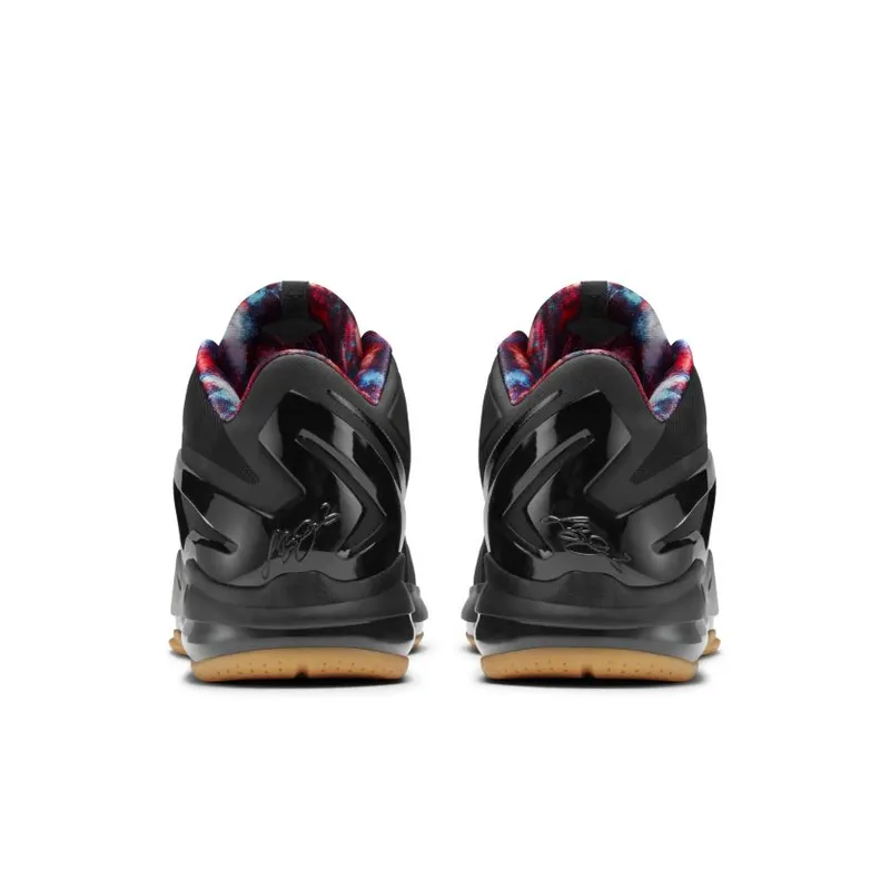 Nike LeBron 11 Low Black Gum Black/Hyper Crimson-Hyper Cobalt-Metallic Gold (642849-078)