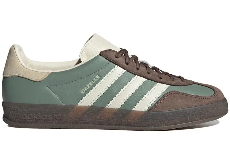 adidas Gazelle Indoor Silver Green Earth Strata (IH5473)