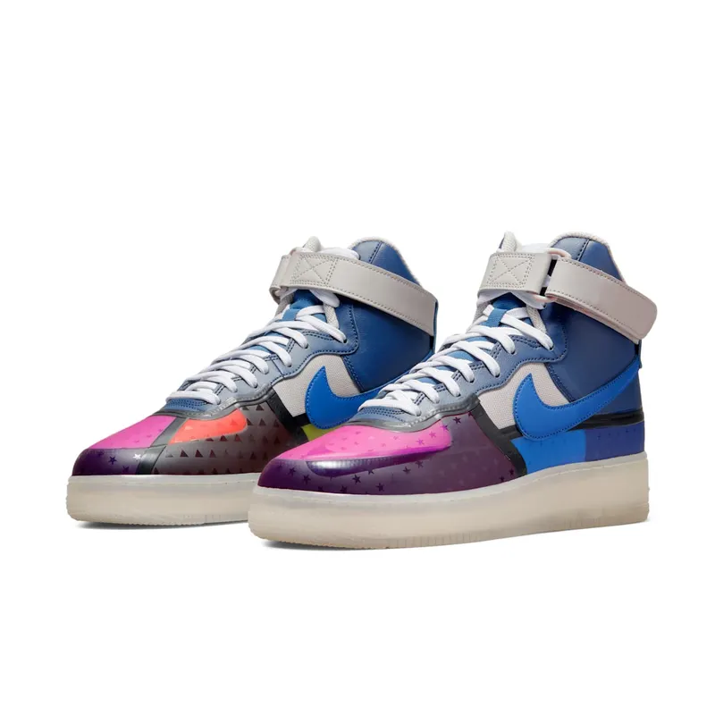 Nike Air Force 1 High ’07 Premium “Thunder Blue Pink Prime” (DV1015-437)