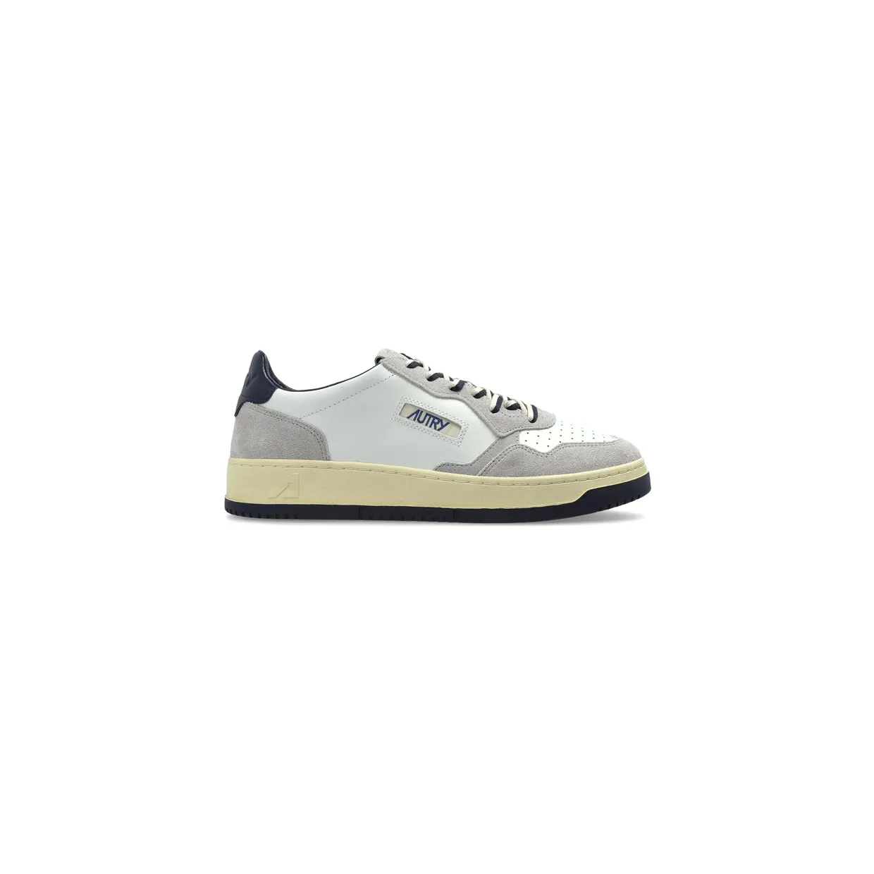 Autry Medalist Suede-panel “White/Grey” (AULM BW04)