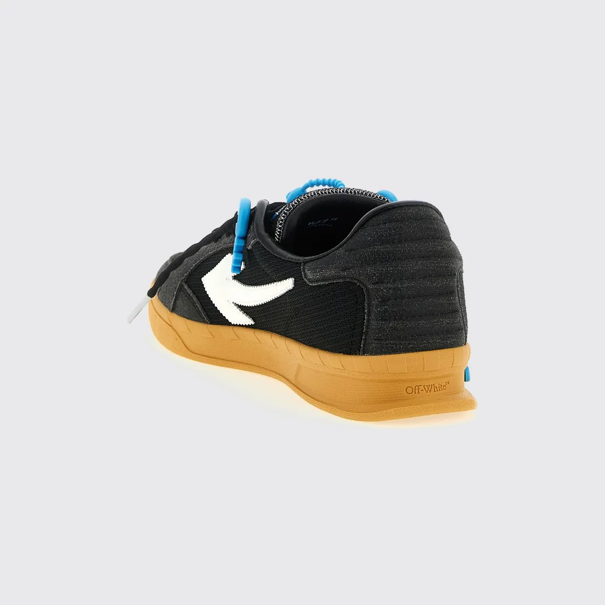 Off-White End Of Play Mesh And Leather Sneakers Black (OMIA2ALS26FAB0011068) (2)