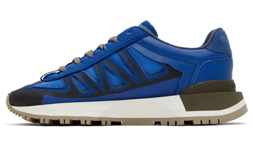Maison Margiela SSENSE Exclusive Blue 50/50 Sneakers (S58WS0217 P4760) (3)