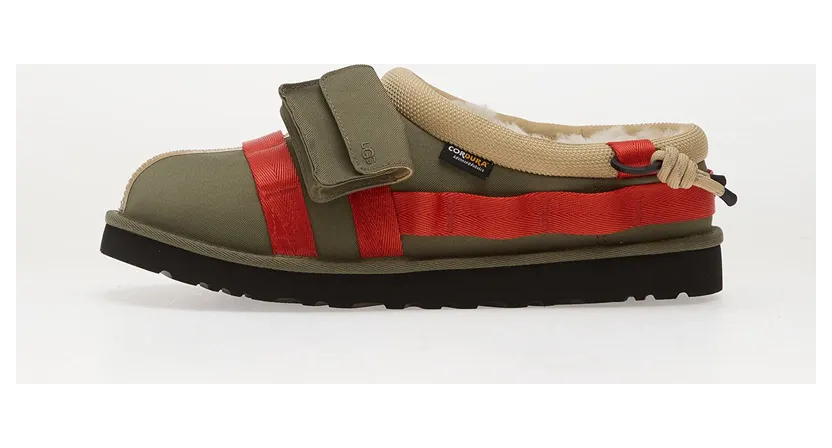 UGG Tasman Wildwood Slipper Burnt Olive Red Pepper