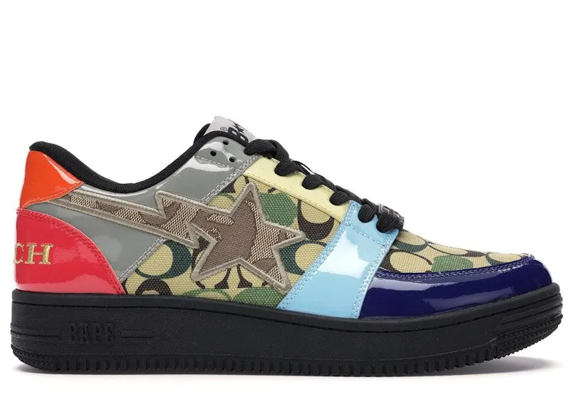 A Bathing Ape Bape Sta Low Coach Multi (1G23191903)