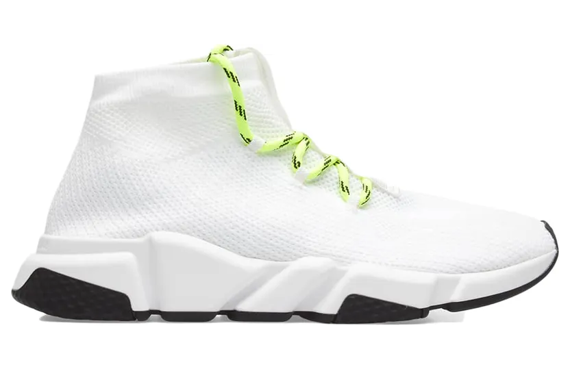Speed Lace Up White Yellow