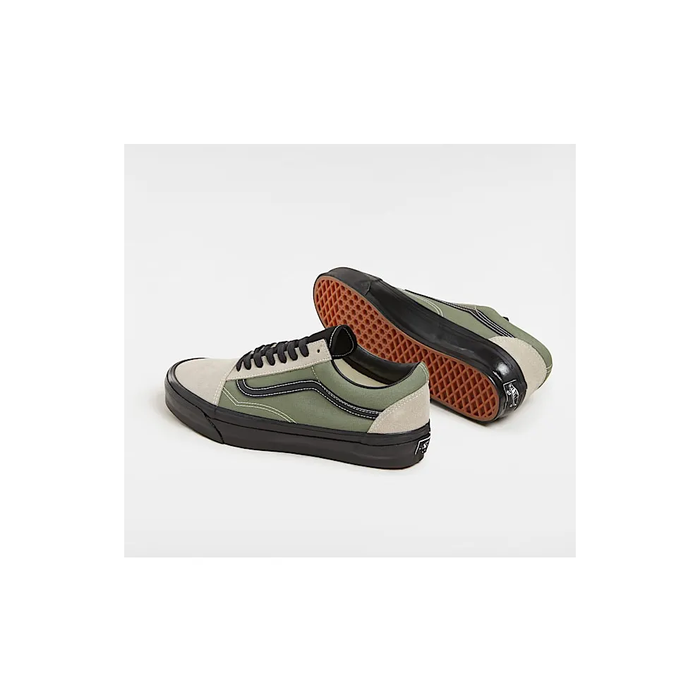 Vans Old Skool – “Aluminum Grey Olive Green” (VN000CQDCL3)