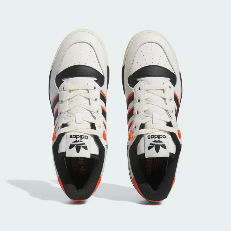 adidas Rivalry 86 Low Cloud White / Core Black / Semi Impact Orange (IE7140)