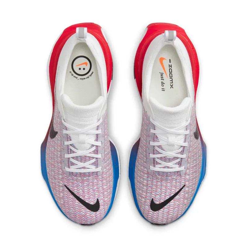 Nike ZoomX Invincible Run 3 White University Red Photo Blue Black (FJ3889-100)