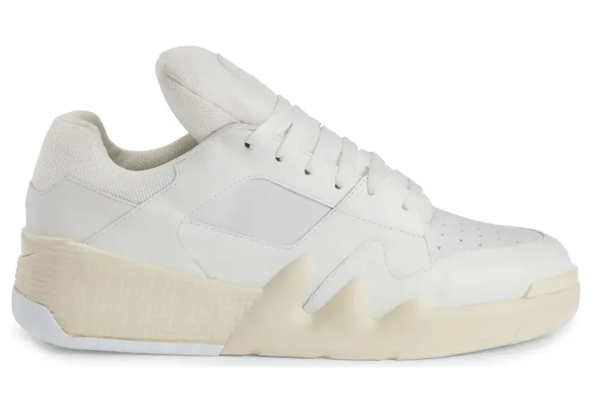 Giuseppe Zanotti Talon leren sneakers – Wit (RS40028001)