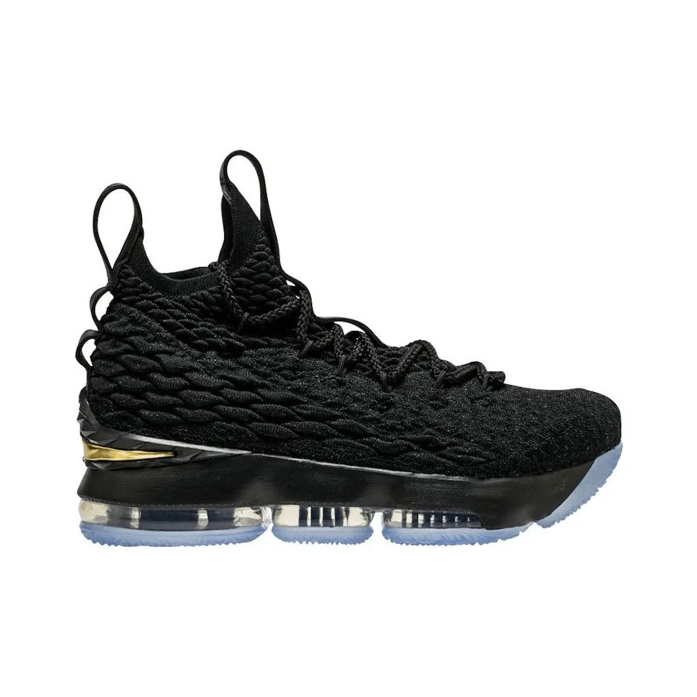 Nike LeBron 15 Black Metallic Gold (922811-006)