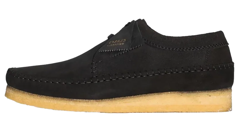 Clarks Weaver “Black Suede” (26165081)
