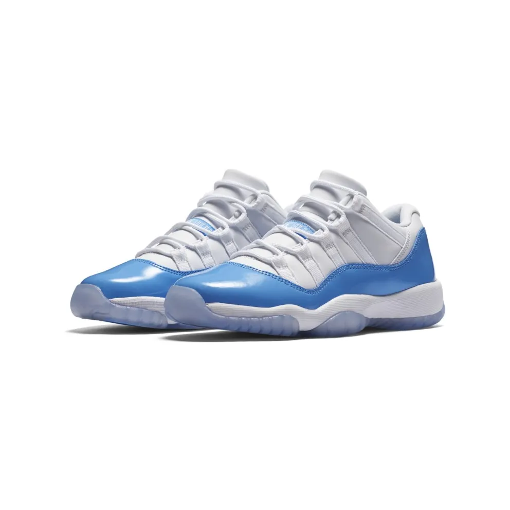 Jordan 11 Retro Low University Blue (GS) White/University Blue (528896-106)