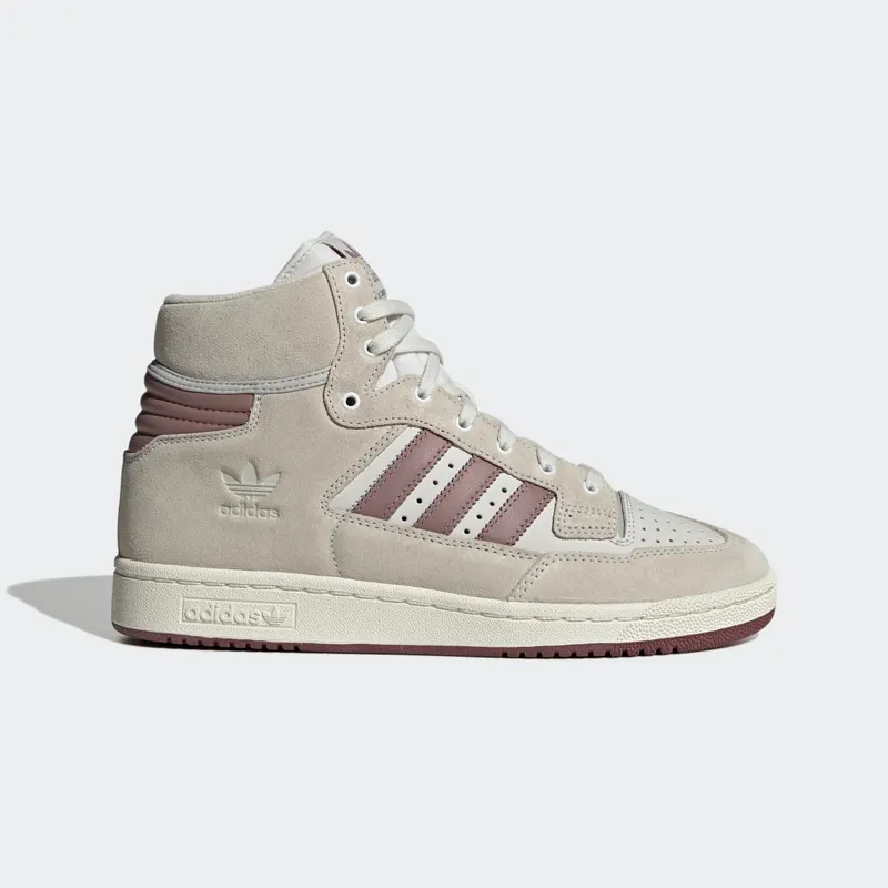 Adidas Centennial 85 High Crystal White / Purple / Burgundy (GY2536)