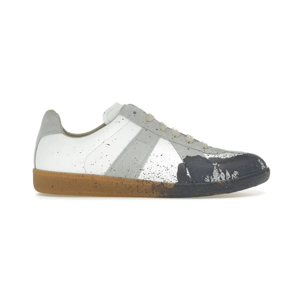 Maison Margiela Paint Replica German Army Trainer (GAT) White Pewter (S57WS0481P6230H0A65)