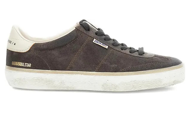 Golden Goose Soul Star Suede Heel Tab “Brown/Neutrals” (GMF00464 F008216 63049)