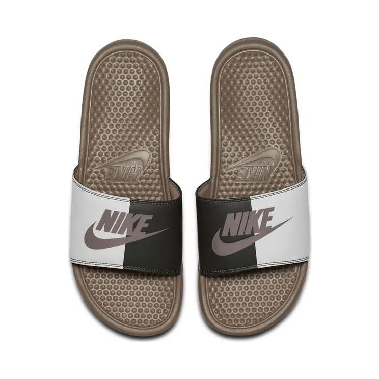 Nike Benassi Jdi “Sepia Stone / Summit White / Sequoia” (343880-201)