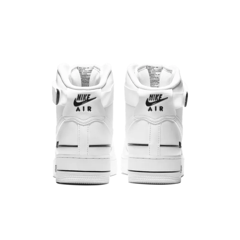 Nike Air Force 1 High Dual Air White Black White/Black-White (CJ1385-100)