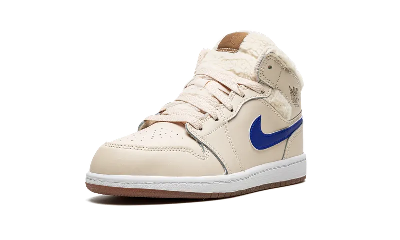 Jordan 1 MID UTL PS “Fleece Pearl White” (DO2208-264)