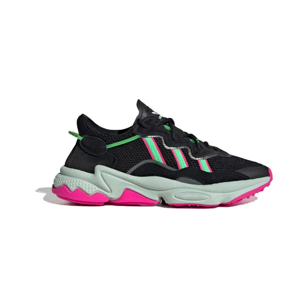 adidas Ozweego Black Shock Lime Pink (EE5714)