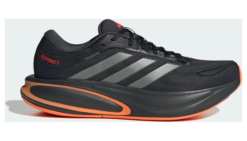 Adidas Response 2 Hardloopschoenen Core Black / Iron Metallic / Carbon (KJ1755)