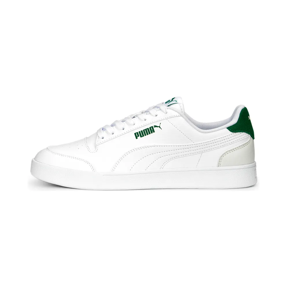 Puma Shuffle White/Green/Grey (309668-25)