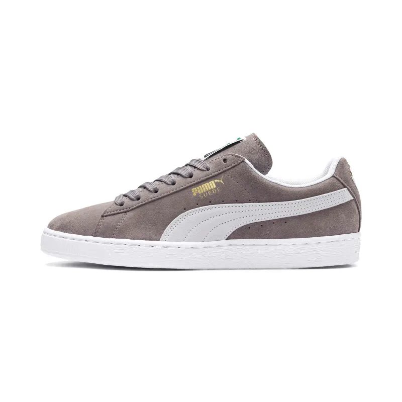 Puma Suede Classic+ Steeple Gray White Steeple Gray White (352634-66)