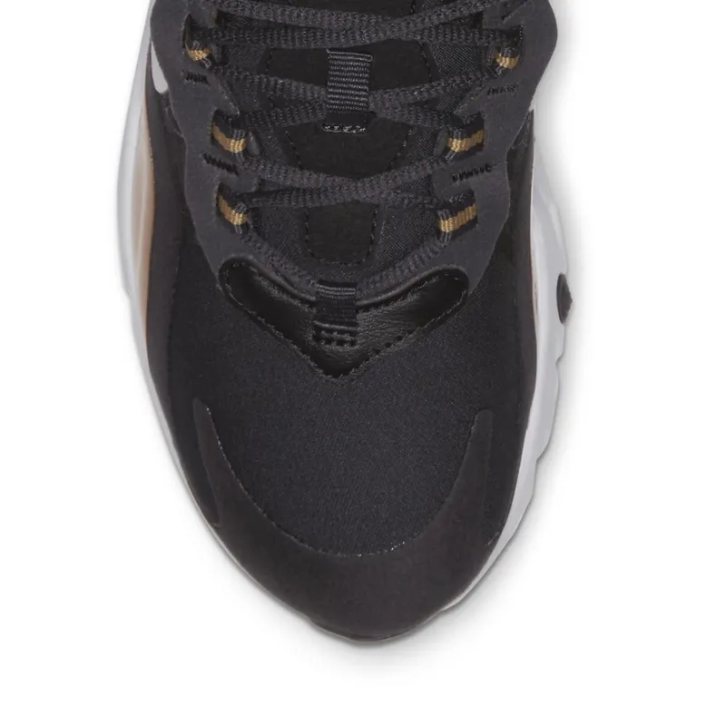 Nike Air Max 270 React Metallic Gold (GS) Anthracite/Black/Metallic Gold (BQ0103-005)