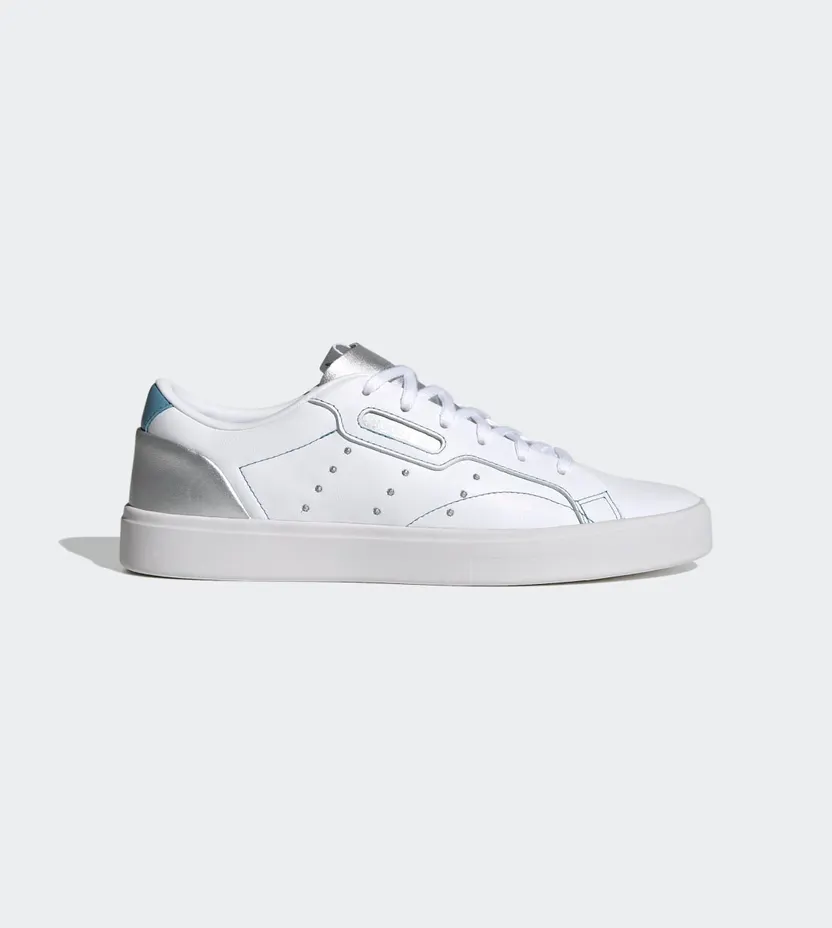 adidas adidas Sleek Cloud White / Silver Metallic / Hazy Blue (FY5055)