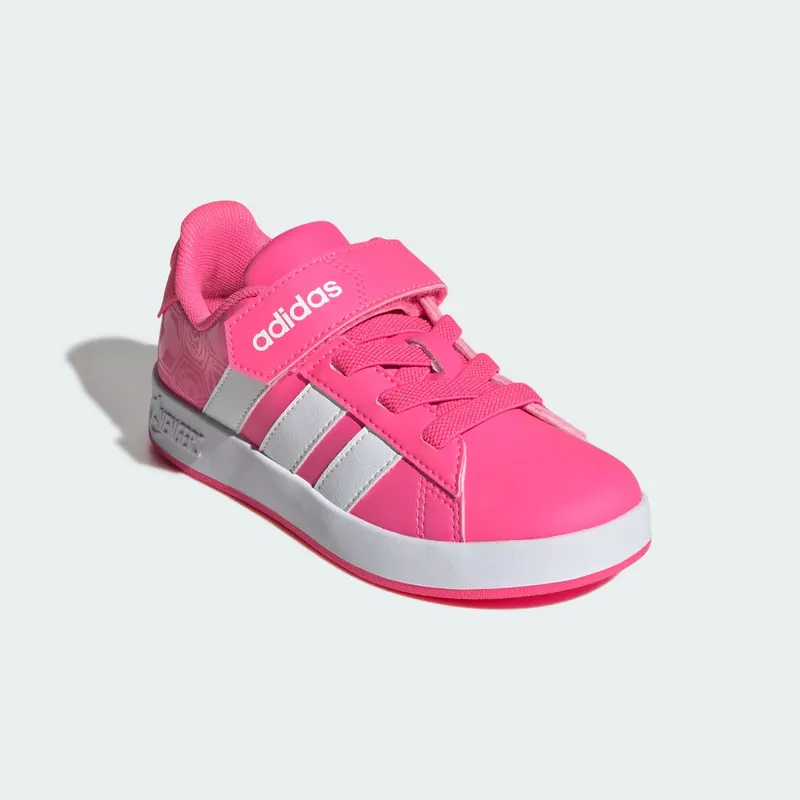Adidas ADIDAS MARVEL AVENGERS GRAND COURT Shoes KIDS Lucid Pink / Cloud White / Clear Pink (JQ4140)