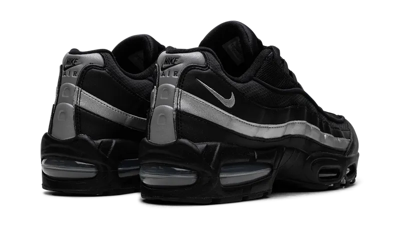 Nike Air Max 95 “Black/White/Metallic Silver” (IB1667-003)