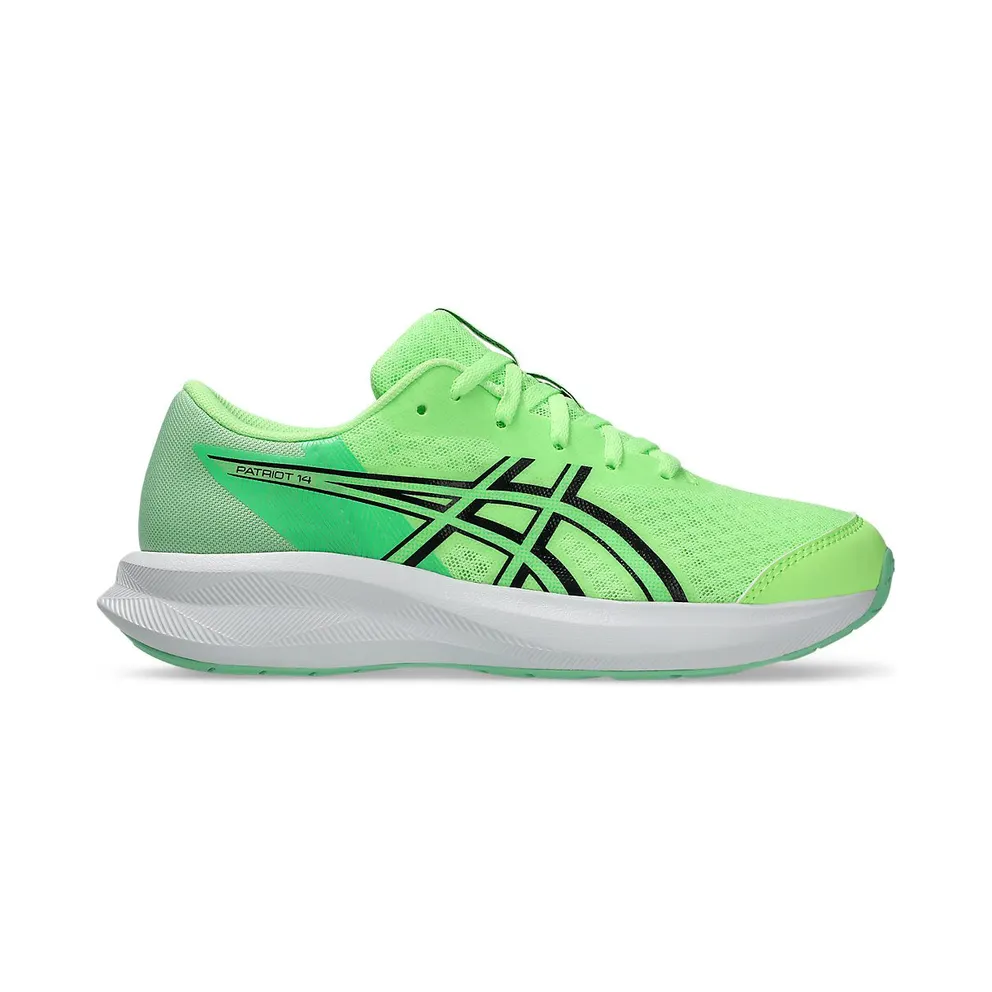 ASICS PATRIOT 14 GS “Illuminate Green / Black” (1014A392-300)
