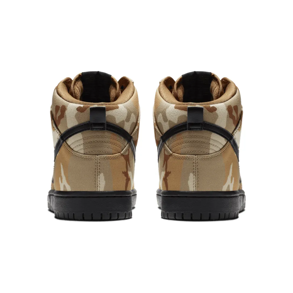 Nike SB Dunk High Pro Desert Camo Parachute Beige/Black-Ale Brown (BQ6826-200)