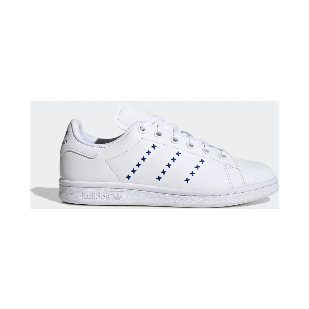 adidas Stan Smith Schuh Cloud White / Cloud White / Royal Blue (EG6496)