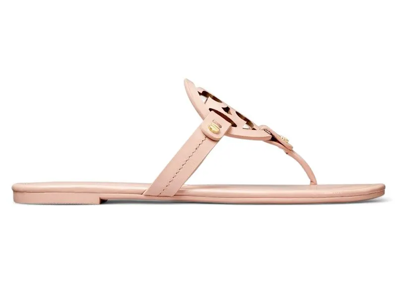 Tory Burch Miller Thong Sandals Seashell Pink (11743-654)