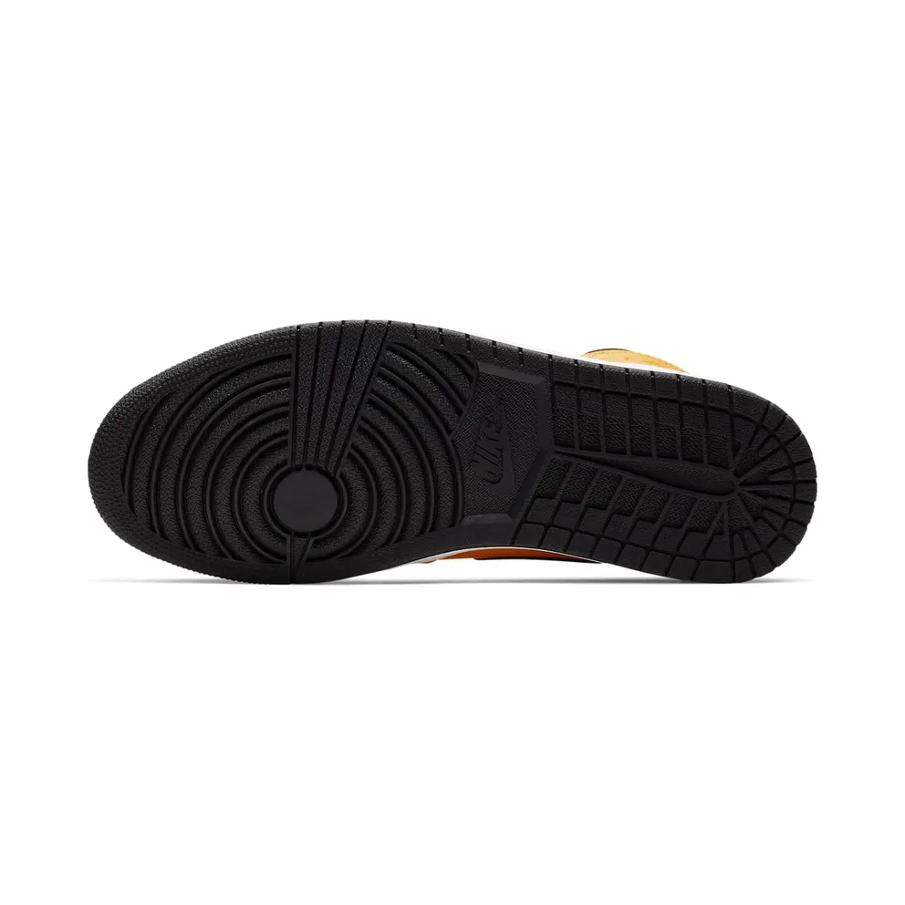 Air Jordan Nike AJ I 1 Mid University Gold Black (2019) (554724-700)