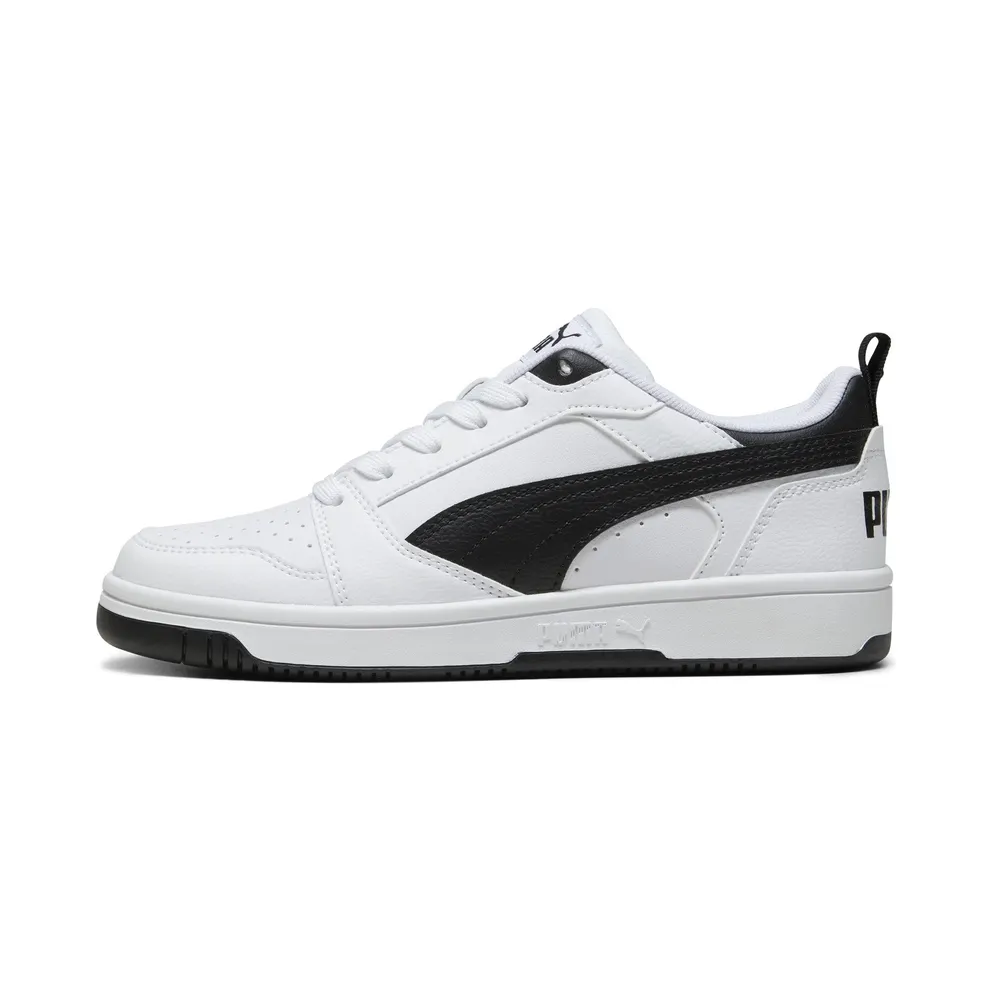 Puma Rebound V6 Lo “Puma White / Puma Black / Puma Black” (393833_02)