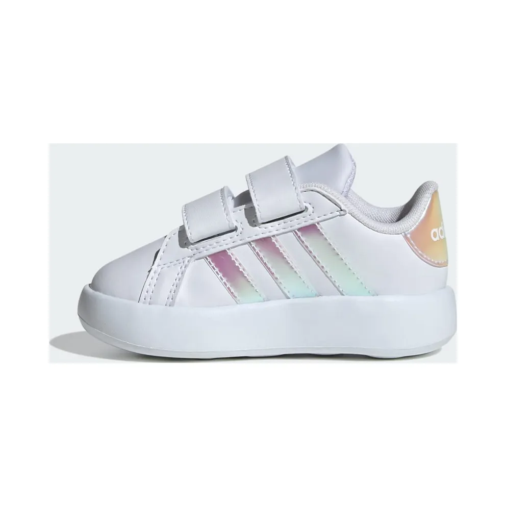 adidas Grand Court 2.0 Kids Cloud White / Iridescent / Grey Two (ID5265)