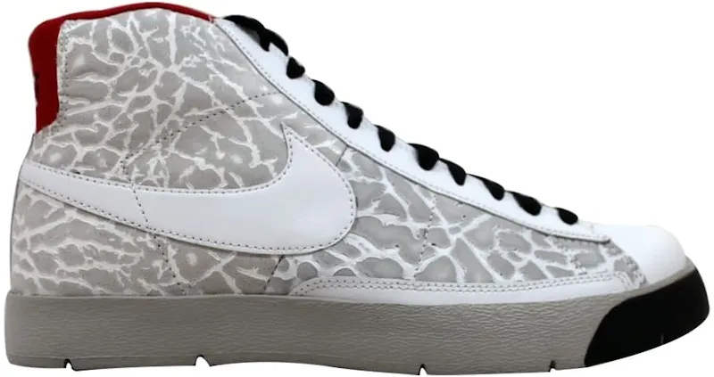 Nike Blazer Hi Premium White/White-Granite-Black (316382-111)