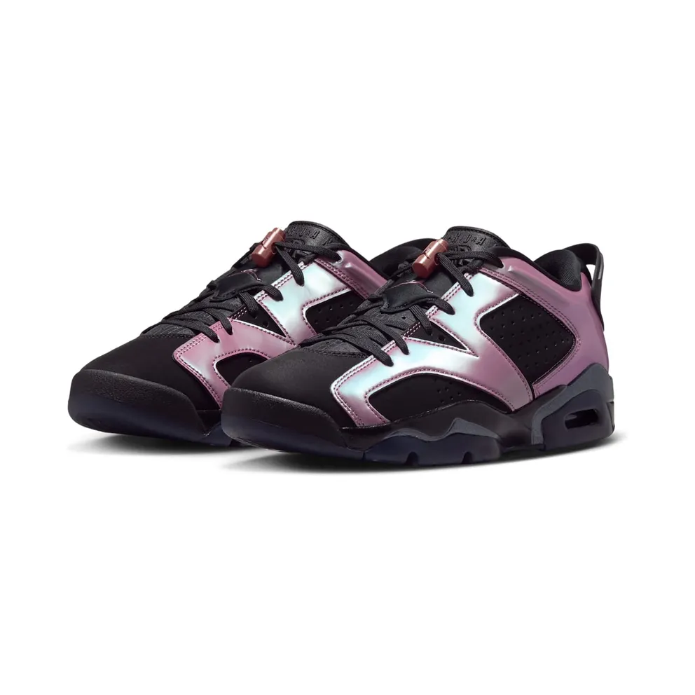 Air Jordan 6 Low – “Black / Desert Berry-Metallic Silver” (IX5195-001)