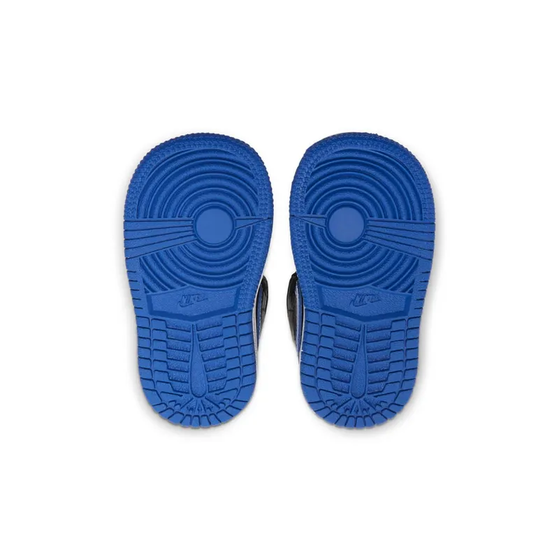Jordan 1 Mid Royal 2020 (TD) Black/White-Hyper Royal (640735-068)