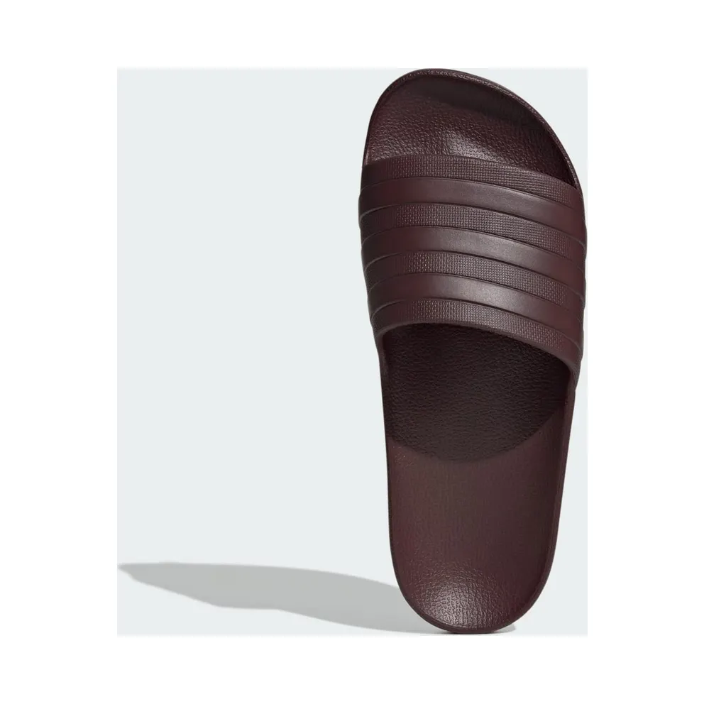 adidas Adilette Aqua Slides “Aurora Ruby / Aurora Ruby / Aurora Ruby” (JI2235)