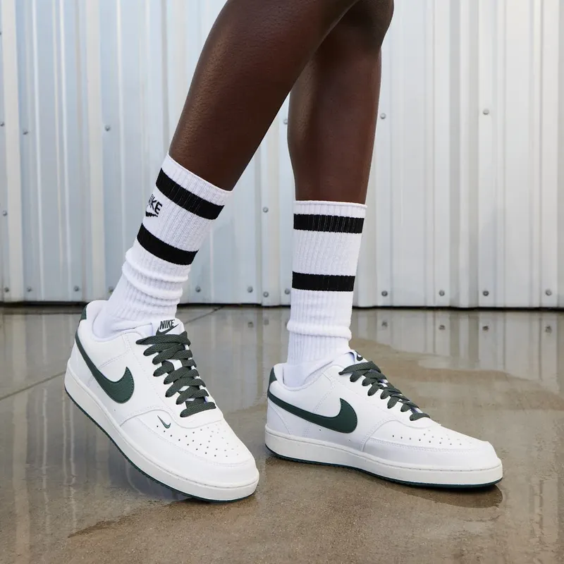 Nike Court Vision Low Next Nature White Vintage Green (FV9952-101)