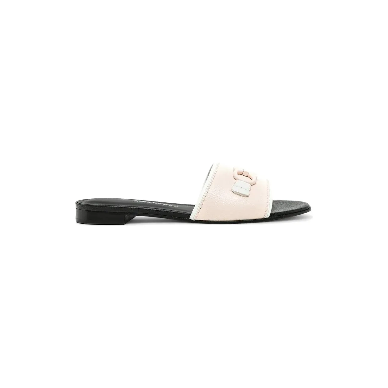 Ferragamo Rhodes Gancini-Logo Sandals Pink (01R221750849)