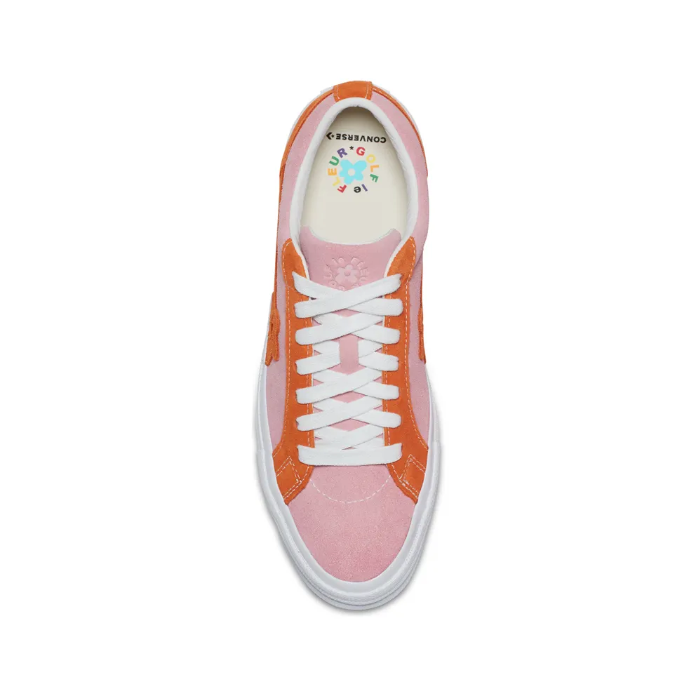 Converse One Star Ox Tyler the Creator Golf Le Fleur Pink Orange Candy Pink/Orange Peel-White (162125C)